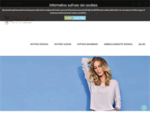 Tablet Screenshot of intimoclaudia.com